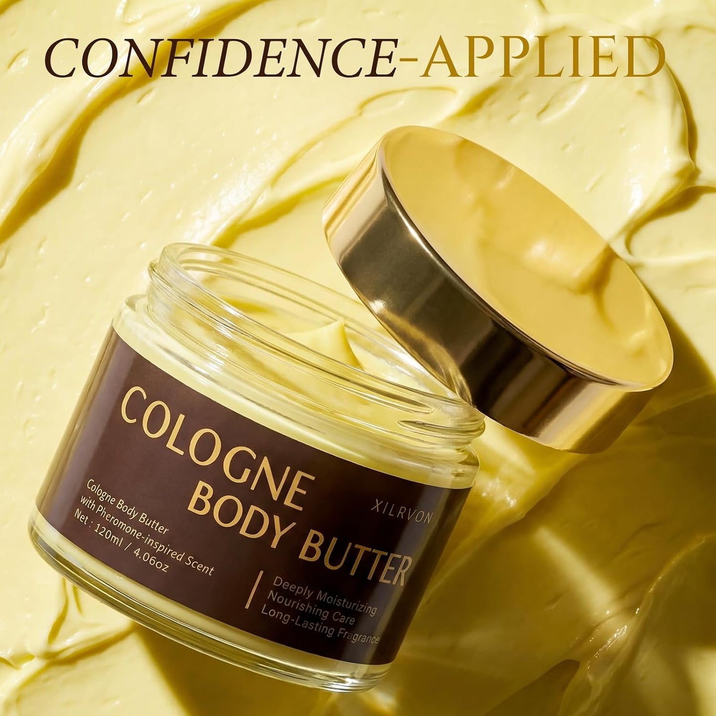 Men's Shea Butter Body Butter Cologne – All-Day Hydration